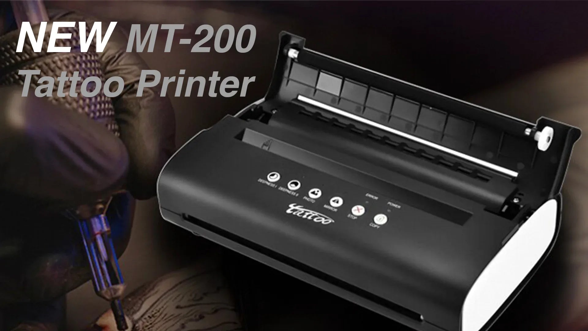 Load video: MT200 Thermal printer